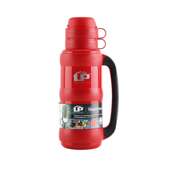 Термос 1,80л LaPlaya Traditional Glass красный