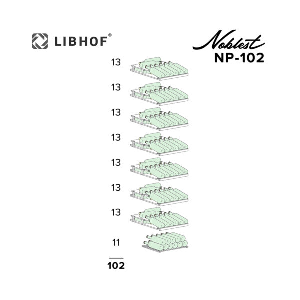Винный шкаф Libhof NP-102 white