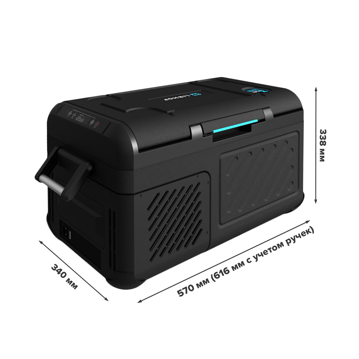 Компрессорный автохолодильник LIBHOF W-18 18л (-22/+10°C) — изображение 9